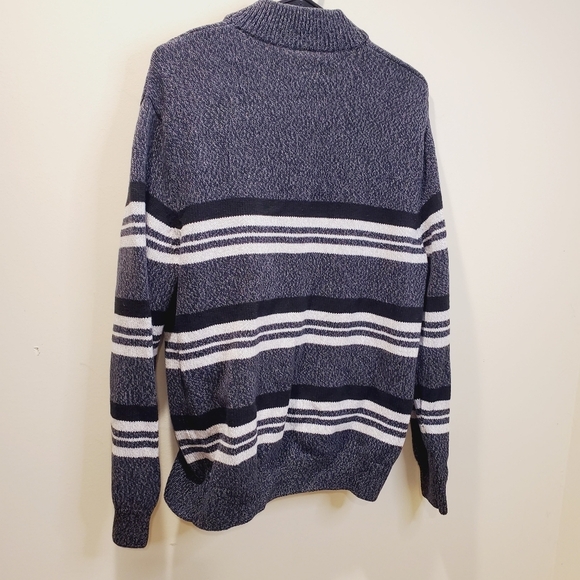 Chaps mens quarter zip sweater size L - Picture 12 of 13